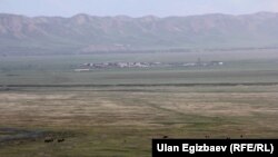 Джайлоо Каркыра. Район кыргызско-казахской границы.