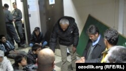 Афғонистонлик қочқинлар пикети