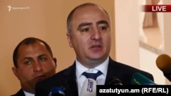 Начальник Специальной следственной службы Сасун Хачатрян, Ереван, 1 ноября 2018 г.