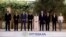G7 leaders pose for photos ahead of a summit in Puglia, Italy, on June 13. 