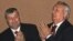 Cənubi Osetiya və Abxaziyanın liderləri Kokoytı və Baqapş Rusiya parlamentinin müraciətini alqışlayır - 25 avqust 2008
