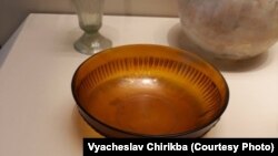 Стеклянная чаша I-II веков из Западной Римской империи