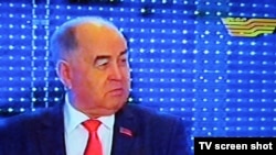 Владислав Косарев "Хабар" телеарнасы эфирінде. Алматы, 12 қаңтар 2012 жыл.