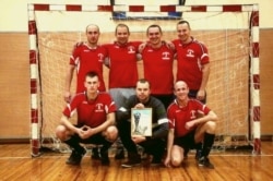 Каманду ў міні-футболе стварылі на базе спарткомплексу