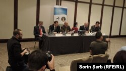 ACUM саясий блогунун лидерлери катышкан саясий талкуу, Кишинёв, 25-январь 2019-жыл.