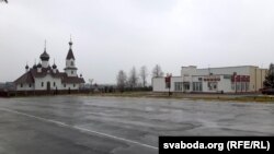 Пляц, на якім быў каталіцкі кляштар