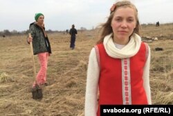 Дасьледчыца этнічных традыцыяў Наталька Буглак