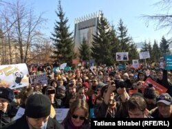 Новосибирксдаги митинг