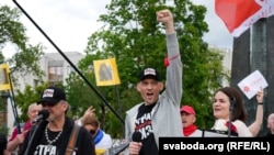 Сяргей і Сьвятлана Ціханоўскія, Вільня, 28 чэрвеня 2025 