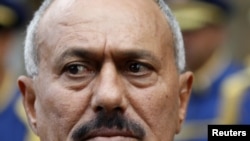 علی عبدالله صالح، رئیس جمهور یمن.