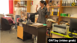 Ператрус у выданьні «Вячэрні Бабруйск», кадар зь сюжэту АНТ