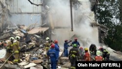 Последствия российской атаки на Киев. 31 июля 2025 года