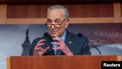 Liderul democraților din Senatul SUA, Chuck Schumer.