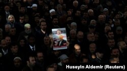 Символические похороны Джамаля Хашогги. Стамбул, 16 ноября 2018 года