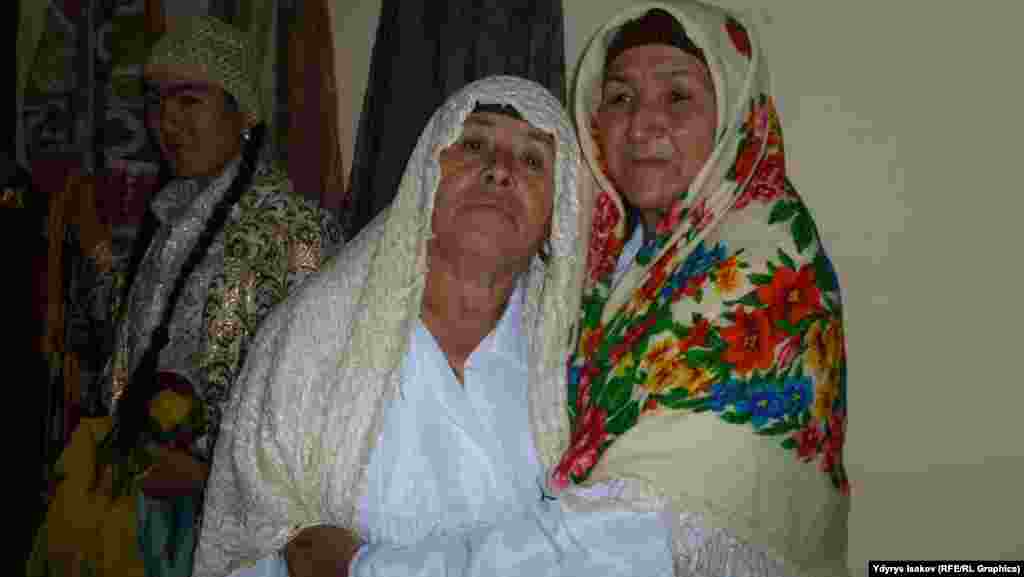 Жарманкедеги түрк байбичелери.