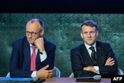 Фридрих Мерц и Эммануэль Макрон