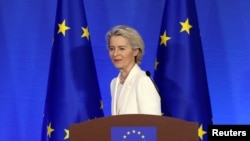 Старшыня Эўрапейскай камісіі Ўрсуля фон дэр Ляен. Архіўнае фота 