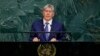 О чем говорил Атамбаев на Генасамблее ООН 