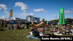 Мигранты на белорусско-польской границе