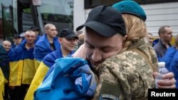 Հայրենադարձված ուկրաինացի արդեն նախկին ռազմագերիները, 23-ը մայիսի, 2025թ.