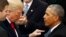 Дональд Трамп и Барак Обама