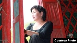 Политолог Эльмира Абылбек.