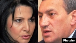 Сильва Амбарцумян (слева) и Сурик Хачатрян