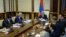 Armenia -- President Serzh Sarkisian meets with members of a commission on constitutional reform, 24Jun2014