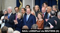 Раҳбарони пешини Амрико дар маросими савгандёкунии Трамп