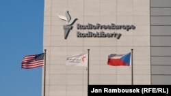 Будынак Радыё Свабодная Эўропа / Радыё Свабода ў Празе, архіўнае фота