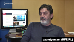 Armenia-Director "A1+" Mesrop Movsesian, 11Dec2019