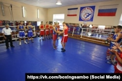 Зал у клубі боксу «Таврія» в Сімферополі, де тренувався Олександр Усик