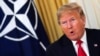 Donald Trump attends a NATO meeting in London in 2019 during his first term as US president. 