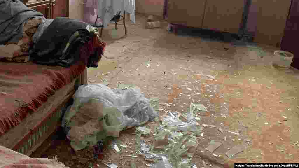 Одна із пошкоджених квартир у Львові