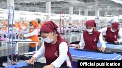 Трикотажное предприятие в Андижанской области Узбекистана