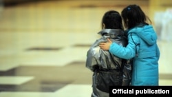 Дети, вернувшиеся из Ирака. 16 марта 2021 года. 