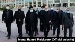 حضور ابراهیم رئیسی در مجلس برای دفاع از کابینه پیشنهادی