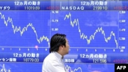 نمودارهای لرزان در بورس ژاپن