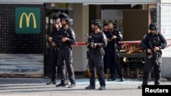 Իսրայելցի ոստիկանները հատուկ գործողության ժամանակ, արխիվ