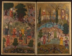 بخشی از کتاب تحفة الاحرار جامی