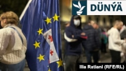 Gürjüstanyň Ýewropa tarapdar demonstrantlary 5-nji oktýabrda Tbilisiniň köçelerine gaýdyp geldi.
