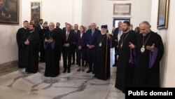 Գերմանիայի նախագահը Մայր Աթոռ Սուրբ Էջմիածնում, 1-ը ապրիլի, 2025թ․