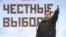 Василий Уткин на митинге оппозиции в Москве, 24 декабря 2011 года