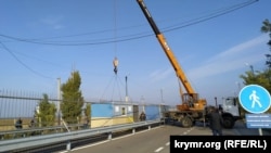 Ремонтні роботи на КПВВ «Каланчак» у Херсонській області