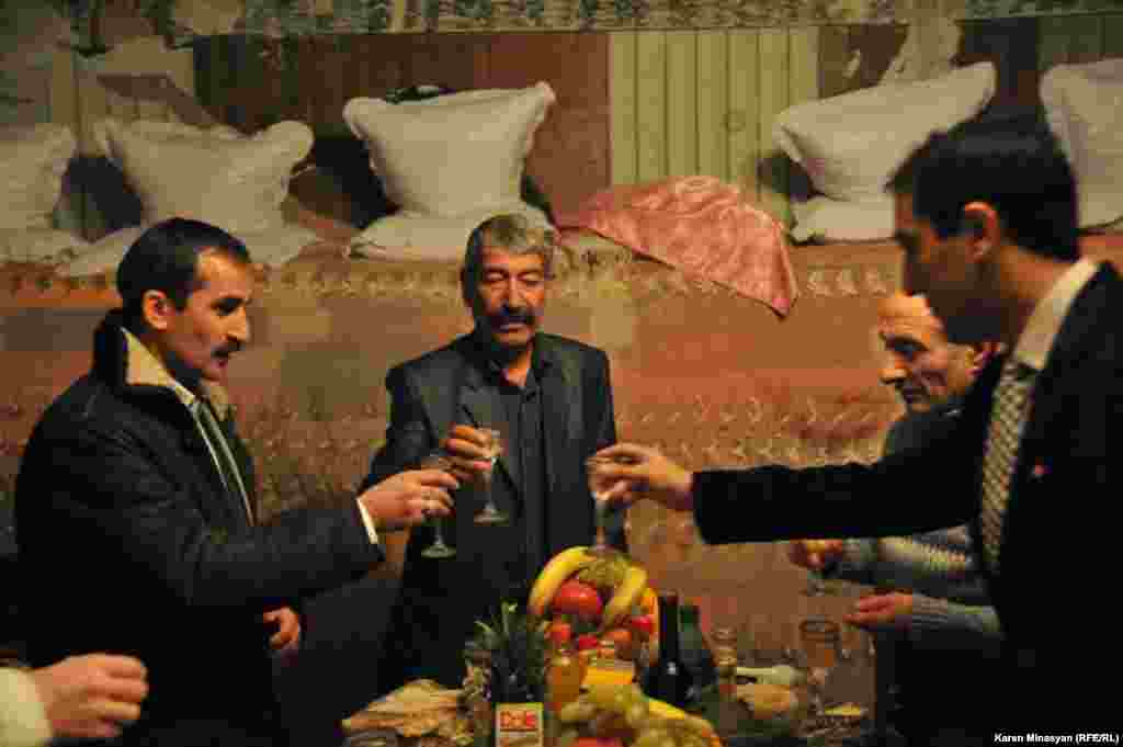 Armenia -- Yezidis in Armenia celebrate the "Red Sultan" religious holiday, Zovuni, 21Dec2012