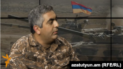 Пресс-секретарь Министерства обороны Арцрун Ованнисян (архив)