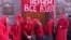 «Прорадянські бабусі» дякували СБУ за роботу (відео)