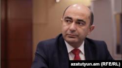 Armenia - Edmon Marukian, the leader of the opposition Bright Armenia party, July 30, 2025.