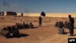 جنگجویان داعش در سوریه، عکس آرشیوی است