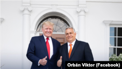 Дональд Трамп зміг переконати прем’єр-міністра Угорщини Віктора Орбана припинити блокування переговорів щодо вступу України до Євросоюзу. Архівне фото 